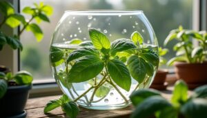 La meilleure méthode pour faire une bouture de basilic dans un bocal d'eau