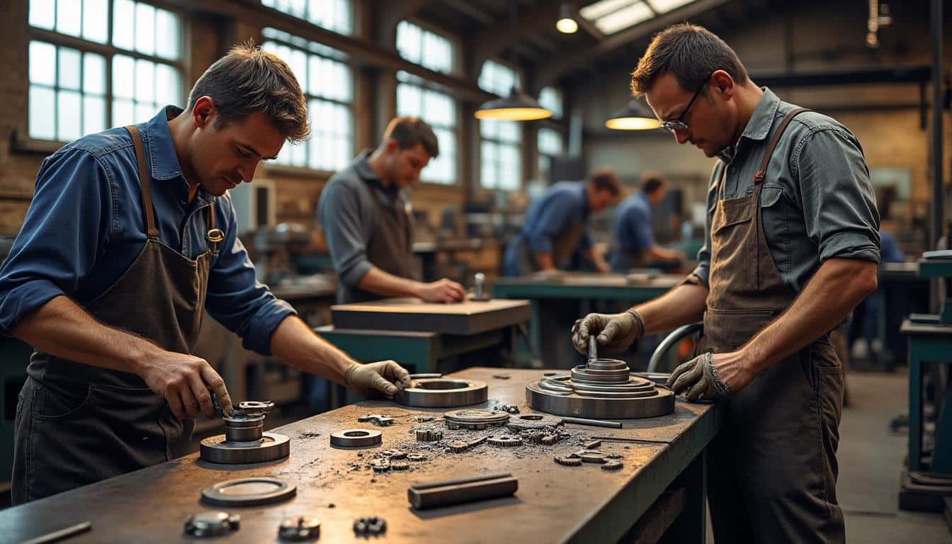 Illustration: Explorer les différents types de scies à ruban adaptées au travail du métal