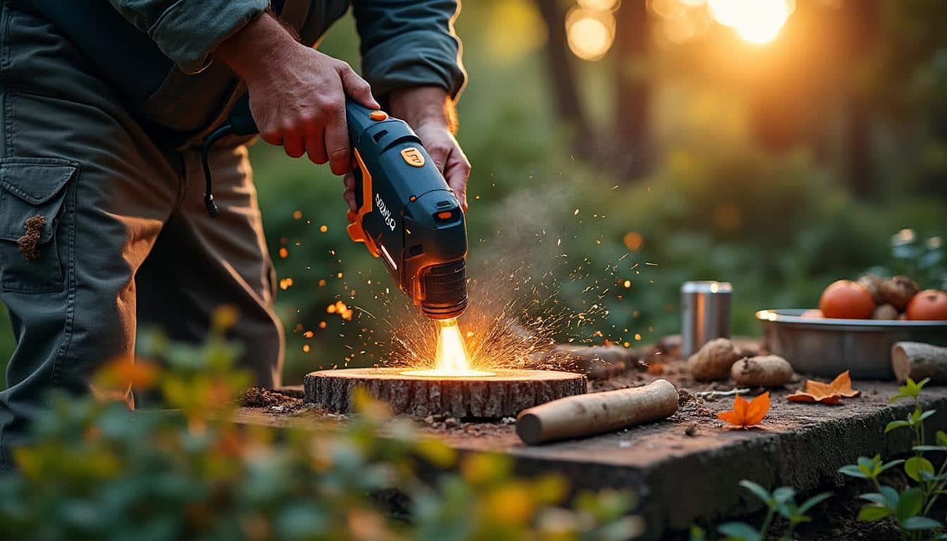 Scie électrique à bûches : guide complet pour bien choisir et utiliser