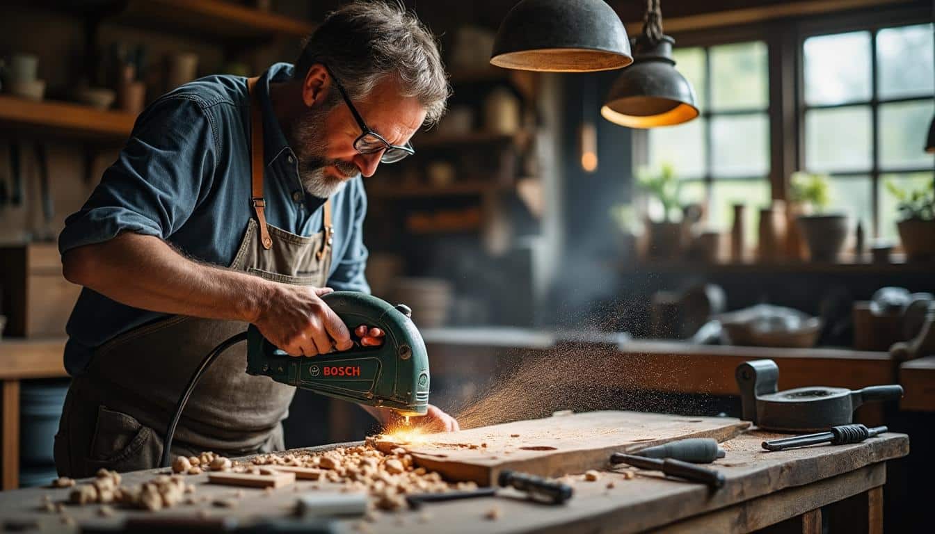 Bosch scie à onglet radiale : précision et performance garanties