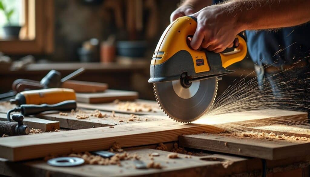 Scie circulaire Fartools : puissance et précision pour vos découpes