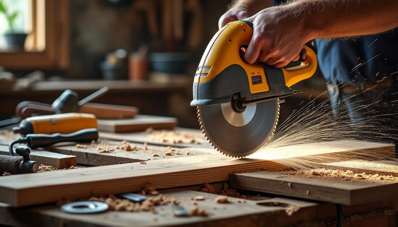 Scie circulaire Fartools : puissance et précision pour vos découpes