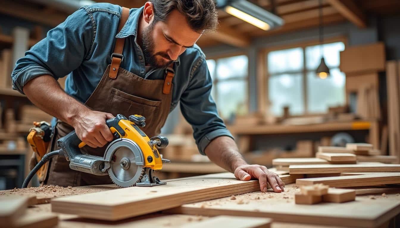 Illustration: Pourquoi opter pour une scie sauteuse professionnelle lors de travaux exigeants ?