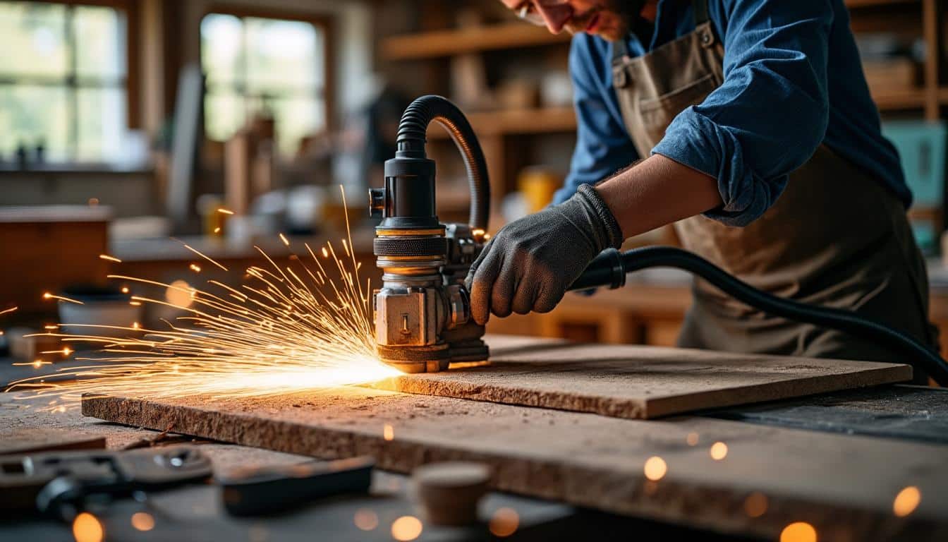 Illustration: Les modèles et caractéristiques techniques qui font la différence sur une scie sur table pour matériaux