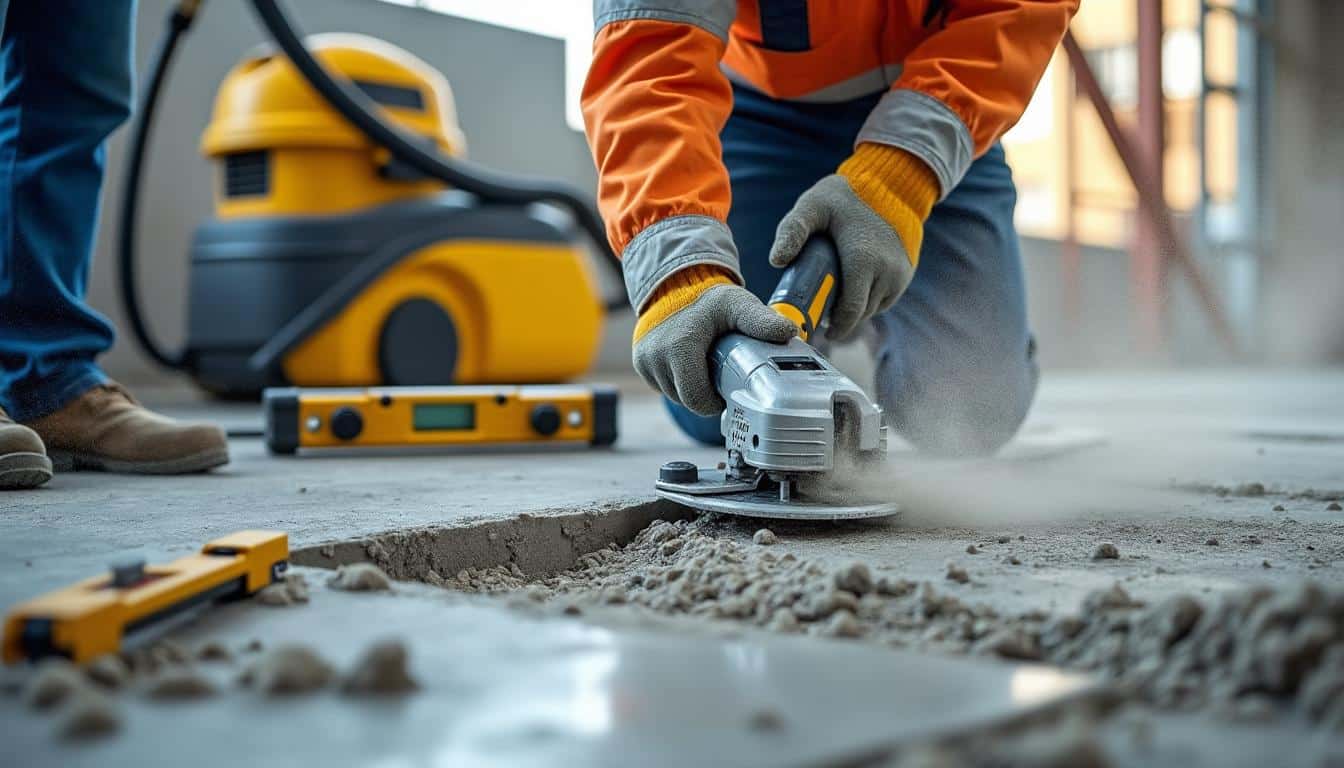 Illustration: Les techniques et outils incontournables pour scier du béton efficacement