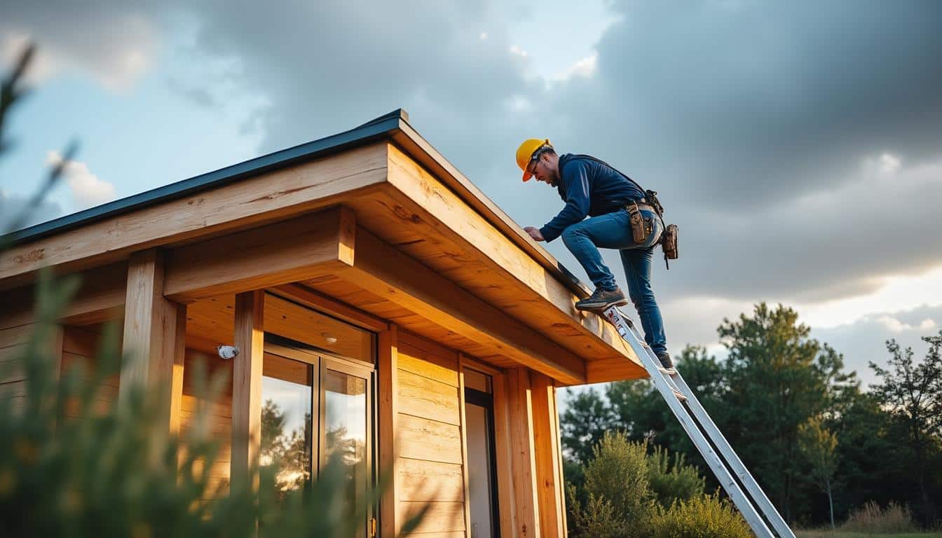 Illustration: Comprendre la toiture à un seul pan : définition et spécificités structurelles