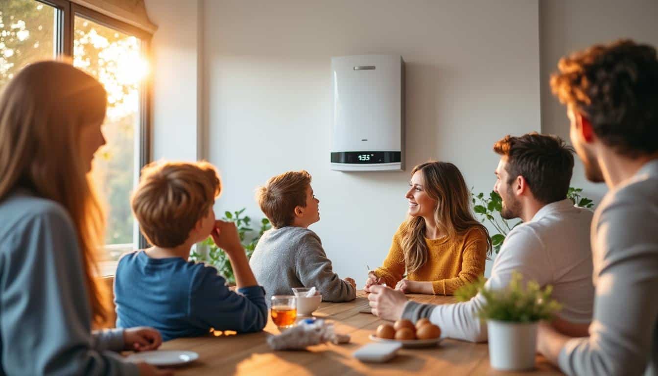 Illustration: Pourquoi choisir une chaudière Frisquet à gaz à condensation haut de gamme ?
