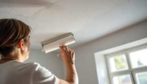 Peinture anti fissure pour plafond : guide complet pour une réparation durable