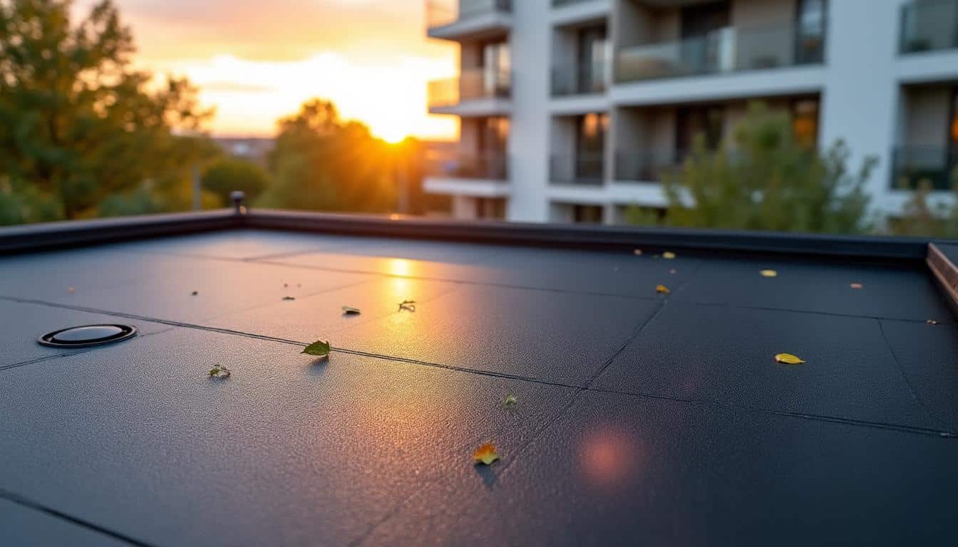 Illustration: Comprendre ce qu’est une toiture terrasse en EPDM : définition et caractéristiques essentielles