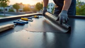 Toiture terrasse en EPDM : étanchéité durable et facile à poser