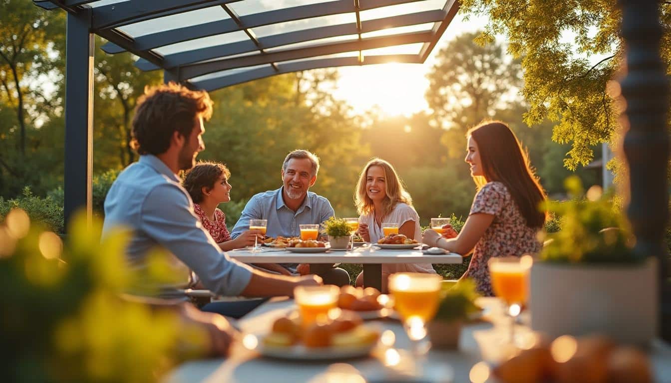 Toiture transparente pour pergola : lumière et protection optimales