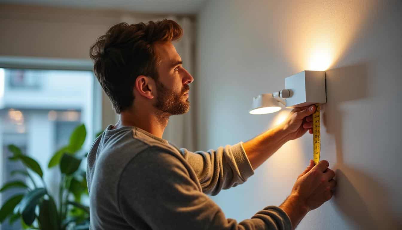 Illustration: Comprendre l’importance de la hauteur pour fixer une applique murale