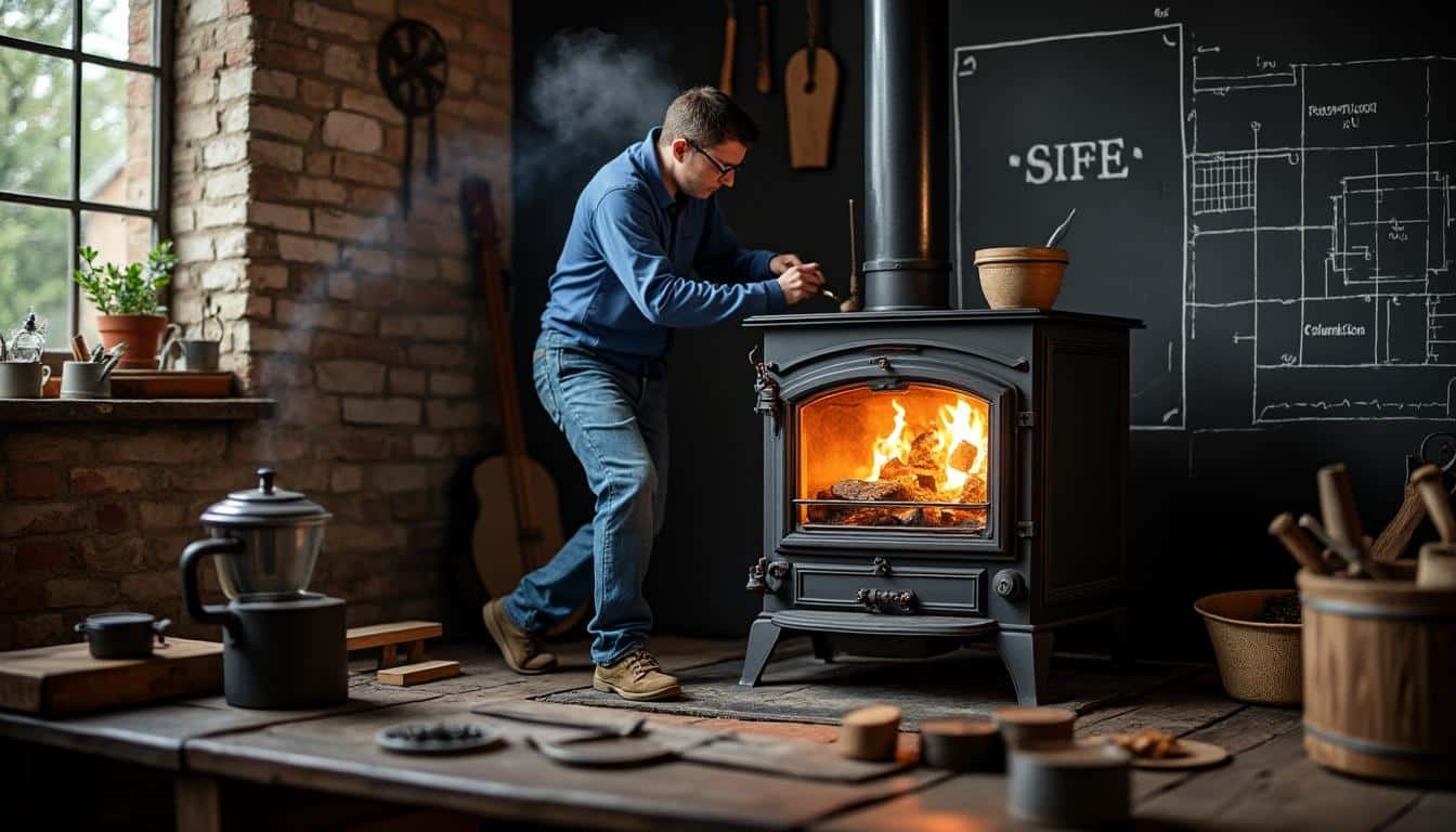 Illustration: Comment fonctionne une chaudière à bois associée au ballon tampon ?