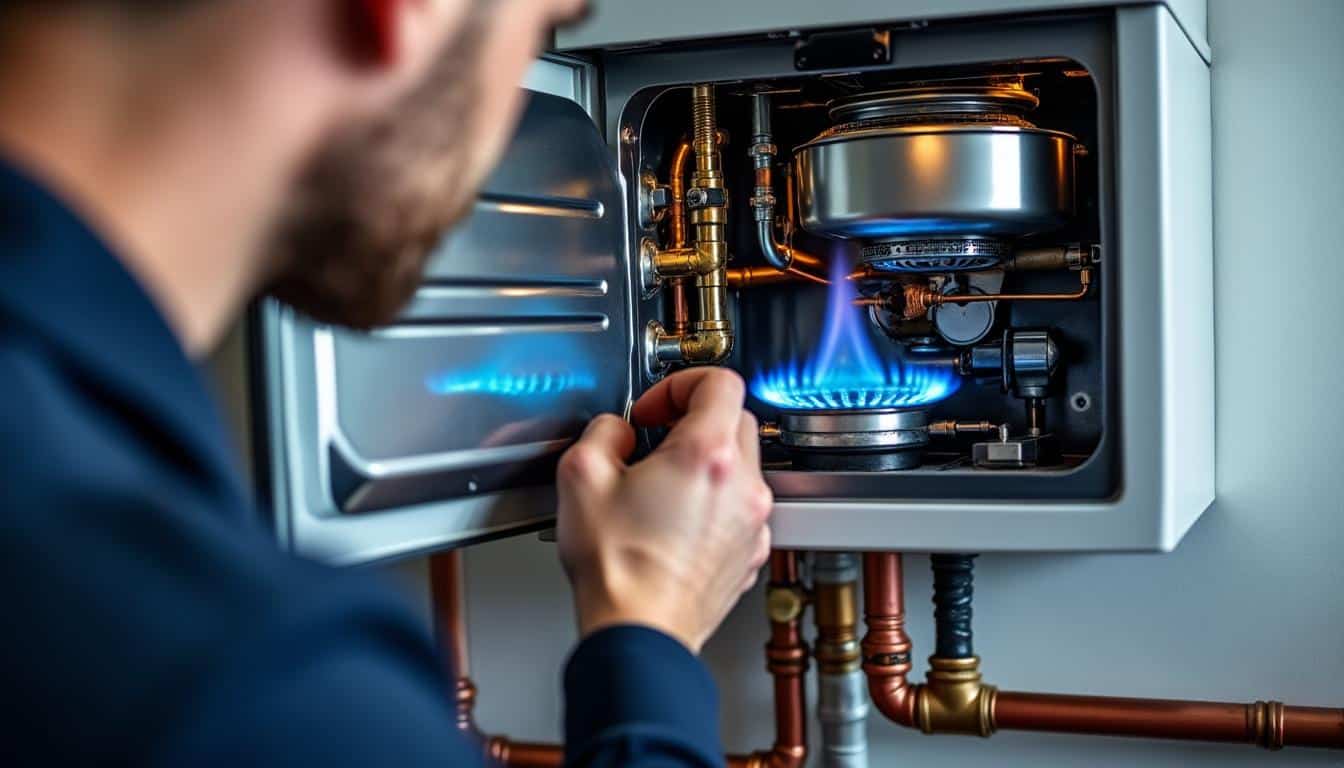 Illustration: Comment fonctionne une chaudière à gaz pour produire chaleur et eau chaude