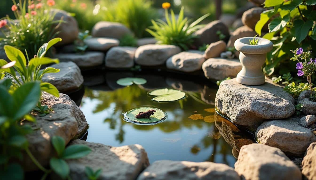 Illustration: Comprendre l’importance du décor pour un bassin dans le jardin extérieur