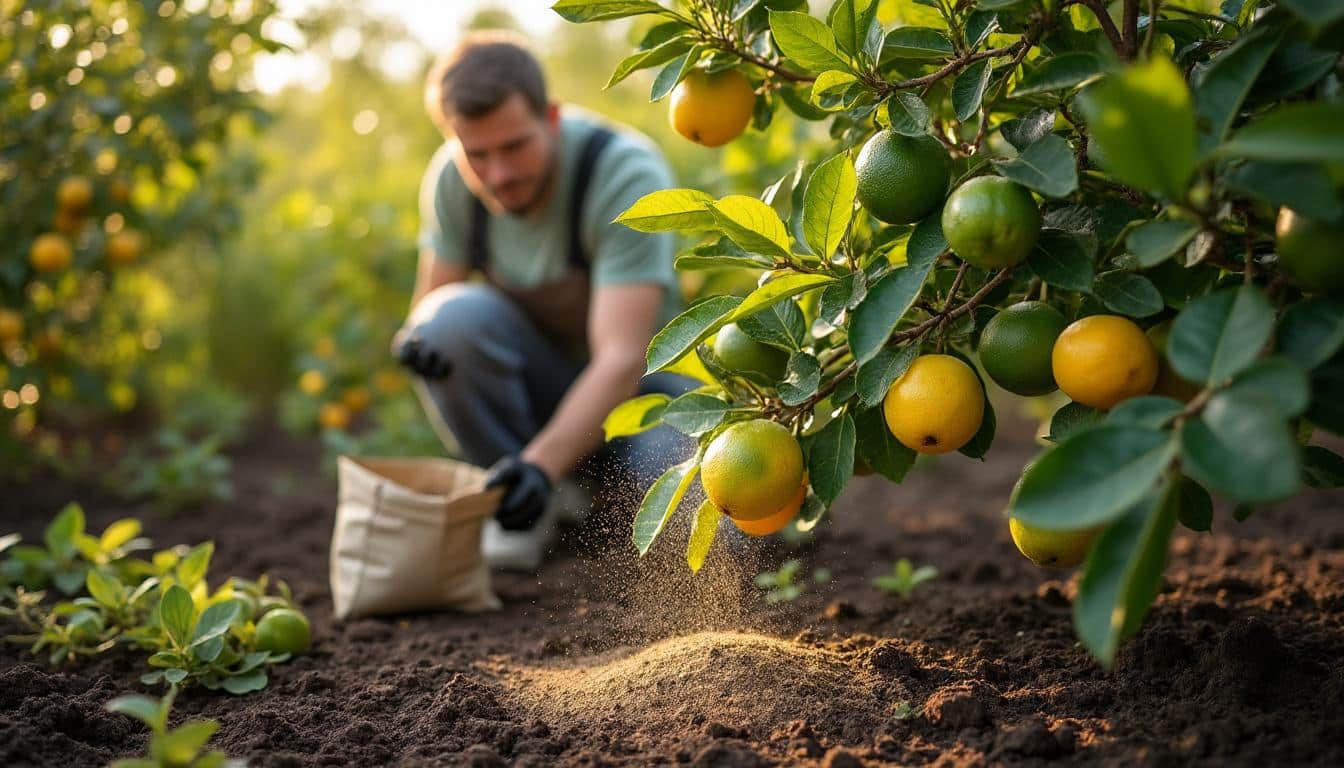 Illustration: Comprendre les besoins nutritionnels du citronnier pour une fertilisation réussie