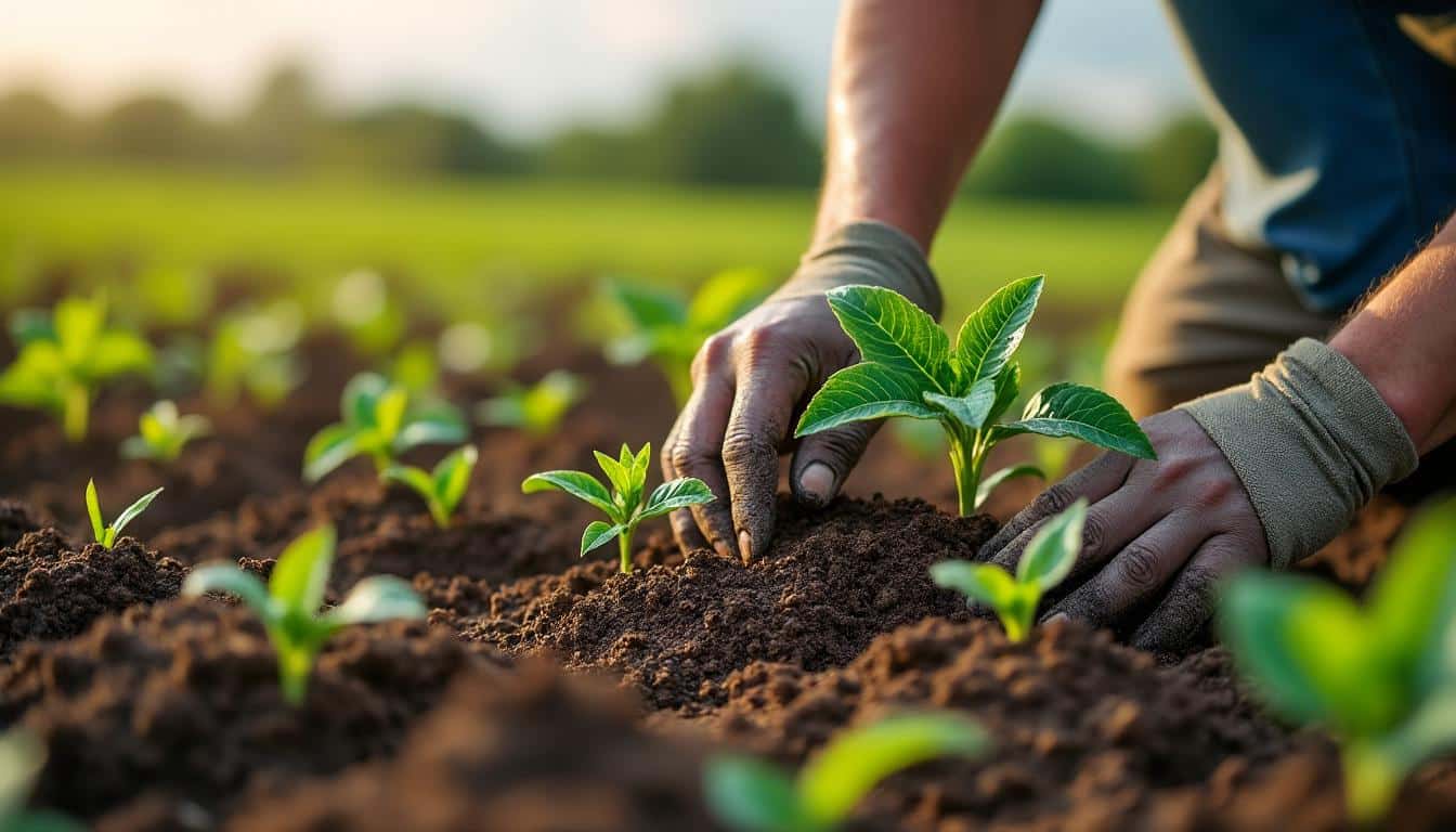 Illustration: Comprendre l’importance de l’azote pour la croissance des plantes