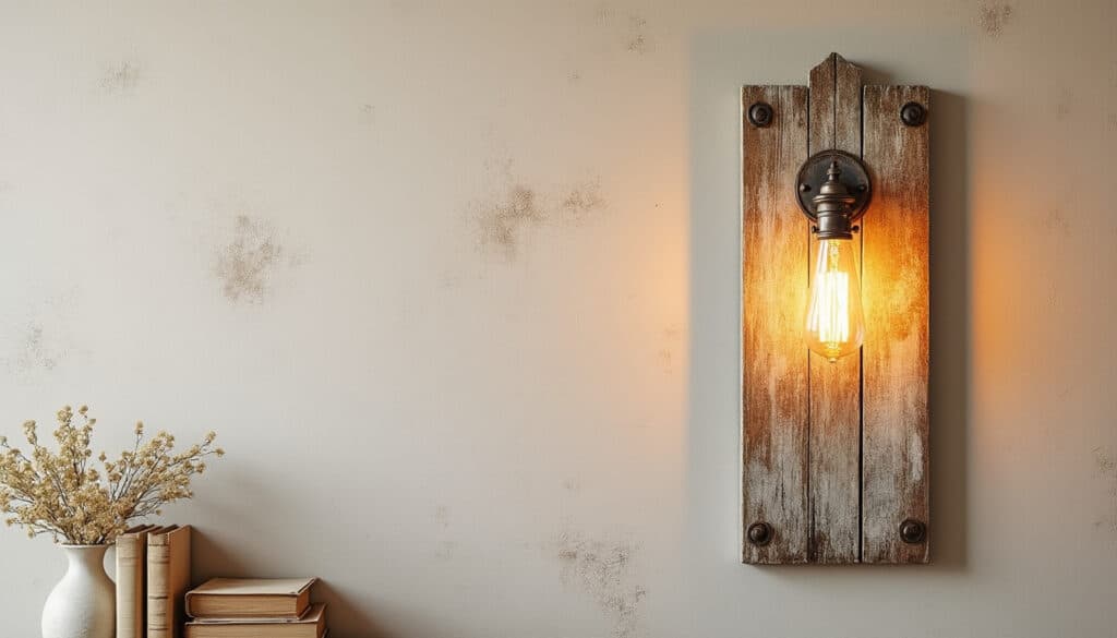 Applique murale shabby chic : charme et douceur pour votre intérieur