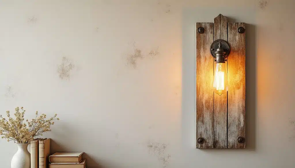 Applique murale shabby chic : charme et douceur pour votre intérieur
