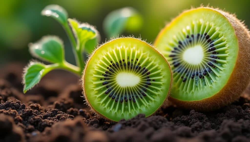Engrais du kiwi : conseils pour une fertilisation optimale et fruit savoureux