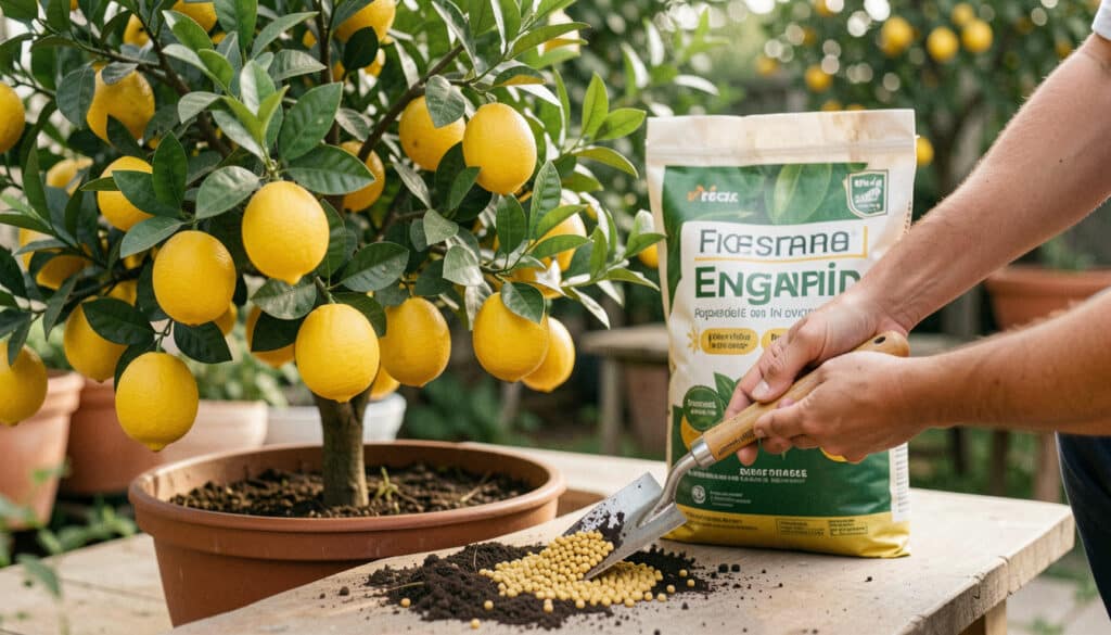 Quel engrais choisir pour un citronnier en pot ou en terre