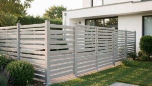 Clôture en lames PVC extérieures : bien la choisir